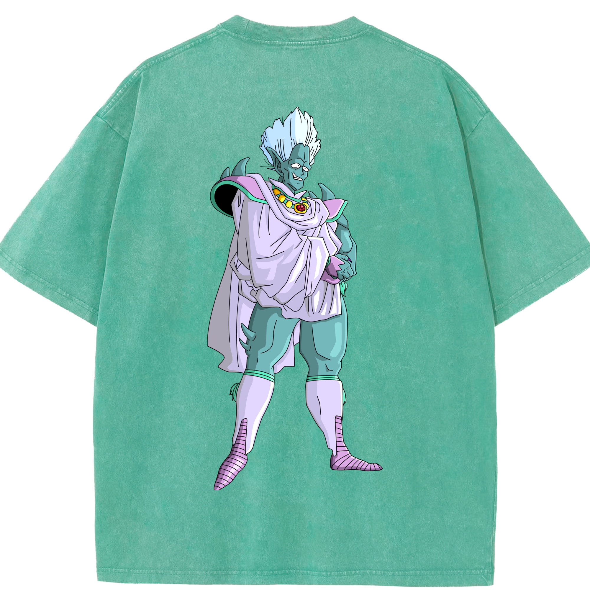 （画像用） ドラゴンボール DRAGON BALL 綿100% ヴィンテージ風 半袖Tシャツ（背面プリント）